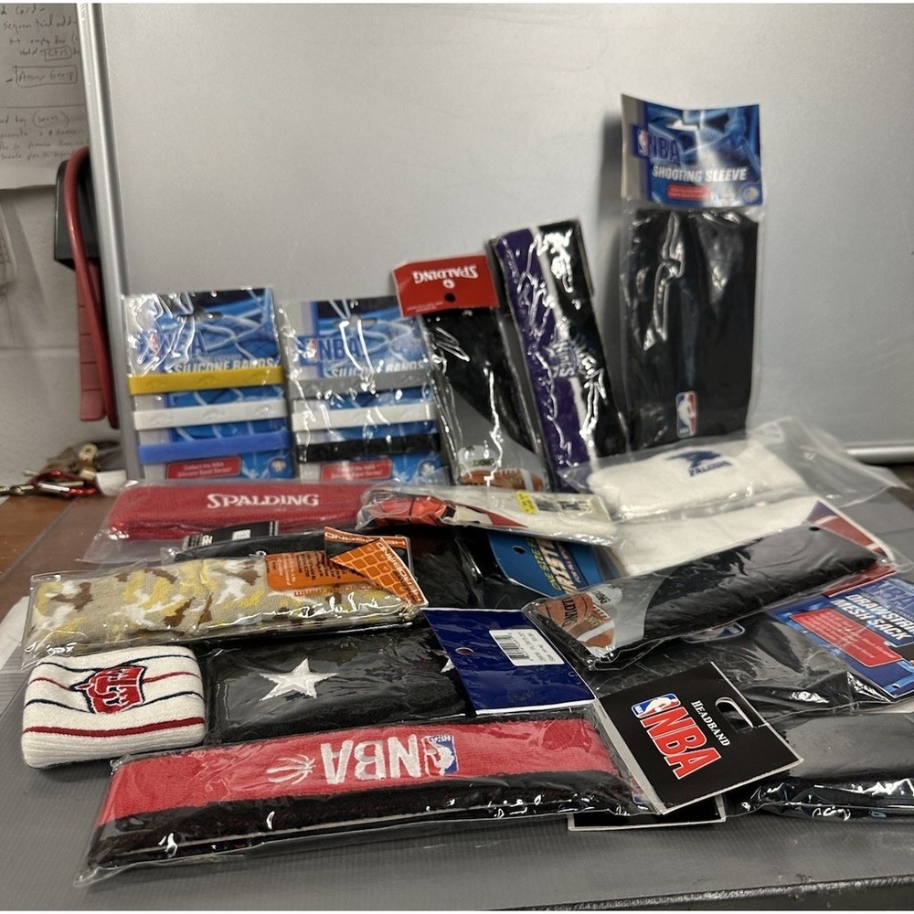 15 Vntg  Wrist Bands And Head Bands